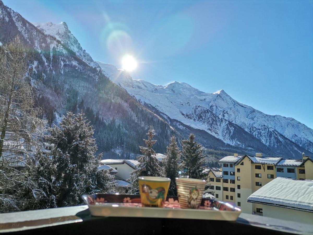 Studio Face Au Mont-Blanc Apartment Chamonix Exterior photo